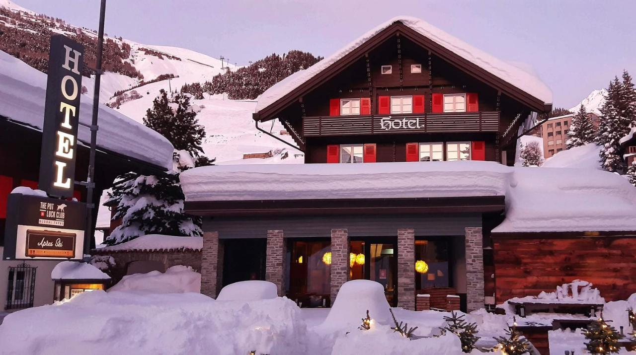 Hotel Bergidyll Andermatt Bagian luar foto